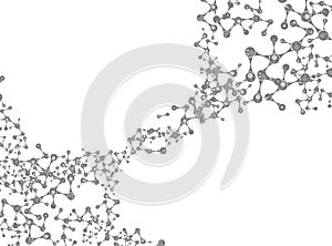 Molecule background