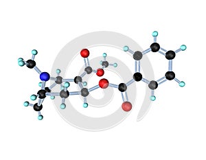 Molecule Cocaine
