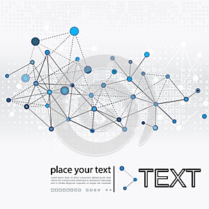 Molecule And Communication Background