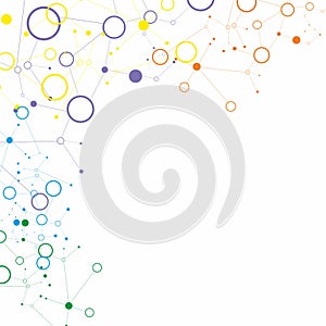 Molecule And Communication Background