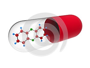 Molecule of dioxin