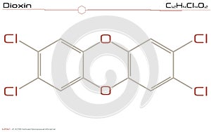 Molecule of Dioxin