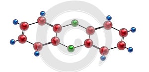 Molecule of dioxin
