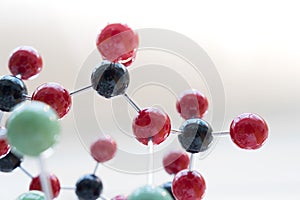 Molecule, DNA in laboratory lab test, chemistry