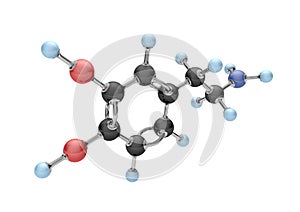 Molecule Dopamine photo