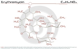 Molecule of Erythromycin