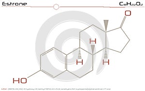 Molecule of Estrone