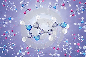 Molecule of Histamine