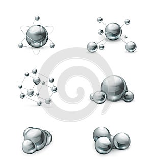 Molecule icon set