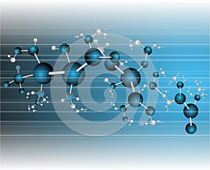 Molecule illustration
