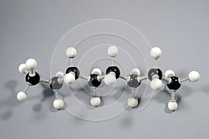 Molecule model of Octane