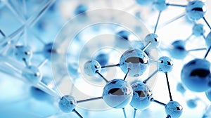 Molecule Model. Science Concept.