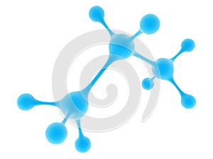 Molecule of propane photo