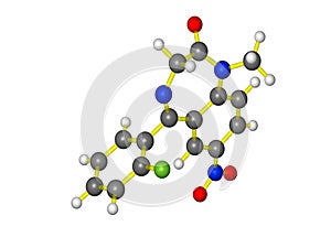 A molecule of rohypnol