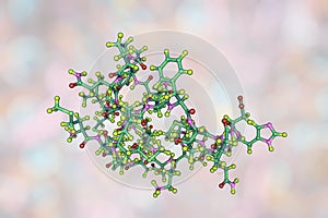 Molecule of scorpion chlorotoxin