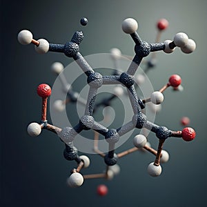 Molecule structure science chemistry atom model molecular biology research compound