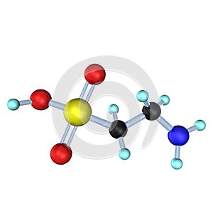 Molecule Taurine photo