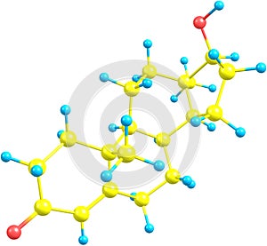 Molecule of Testosterone