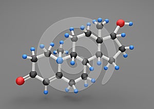 Molecule Testosterone