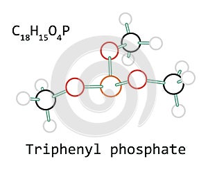Molecule Trimethyl phosphite C3H9O3P