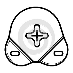 Molecule vector icon