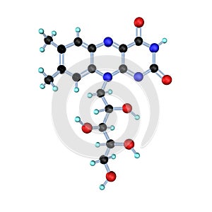 Molecule Vitamin B2