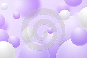 molecules spheres abstract background. Vector Illustration