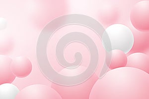 molecules spheres abstract background. Vector Illustration