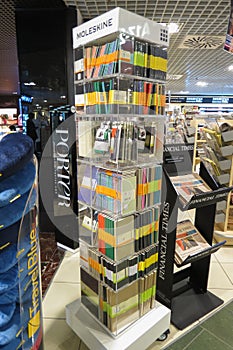 Moleskine brand store in Milan