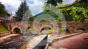 Molinaseca a beautiful village on the most famous Camino de Santiago photo