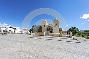 Molinos church on Route 40 in Salta, Argentina