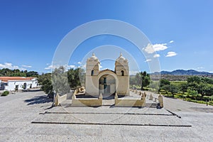 Molinos church on Route 40 in Salta, Argentina. photo