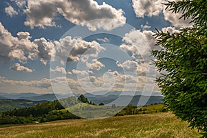 Molise, Italy. Spectacular summer panorama