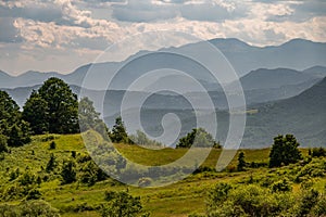 Molise, Italy. Spectacular summer panorama