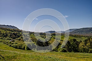 Molise, Italy. Spring landscapes