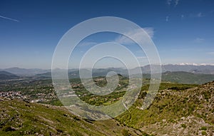 Molise, Italy. Spring landscapes