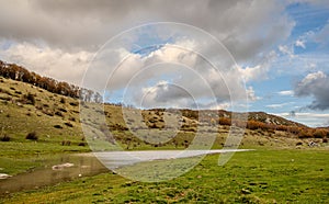 Molise, Mainarde. Autumn landscape. Foliage