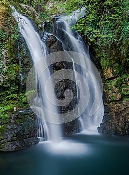 Molise, the waterfalls of Carpinone