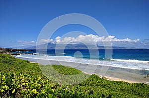 Molokai Island Hawaii from Maui