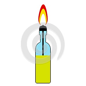 Molotov cocktail icon
