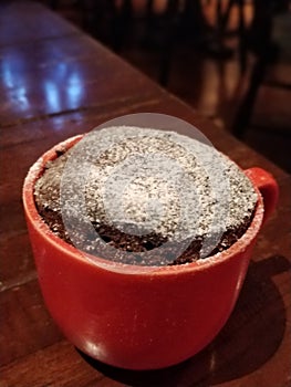 Molten Lava Chocolate Cup