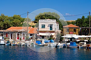 Molyvos harbor