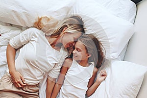 Mom with tween daughter