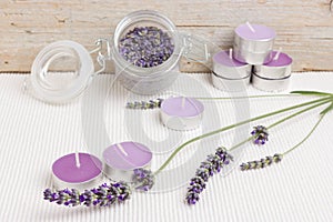 Moment of relaxation with lavender