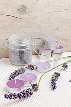 Moment of relaxation with lavender