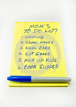 Momâ€™s To Do List