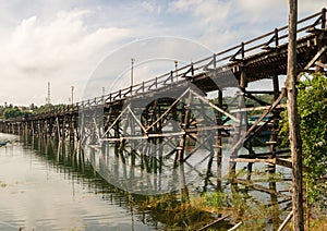 Mon Bridge in Songkhla Buri