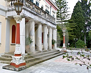 Mon Repo palace at Corfu photo