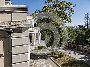 The Mon Repose Palace on the Greek Island of Corfu