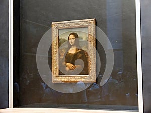 Mona Lisa, Gioconda, Louvre Museum, Paris, France